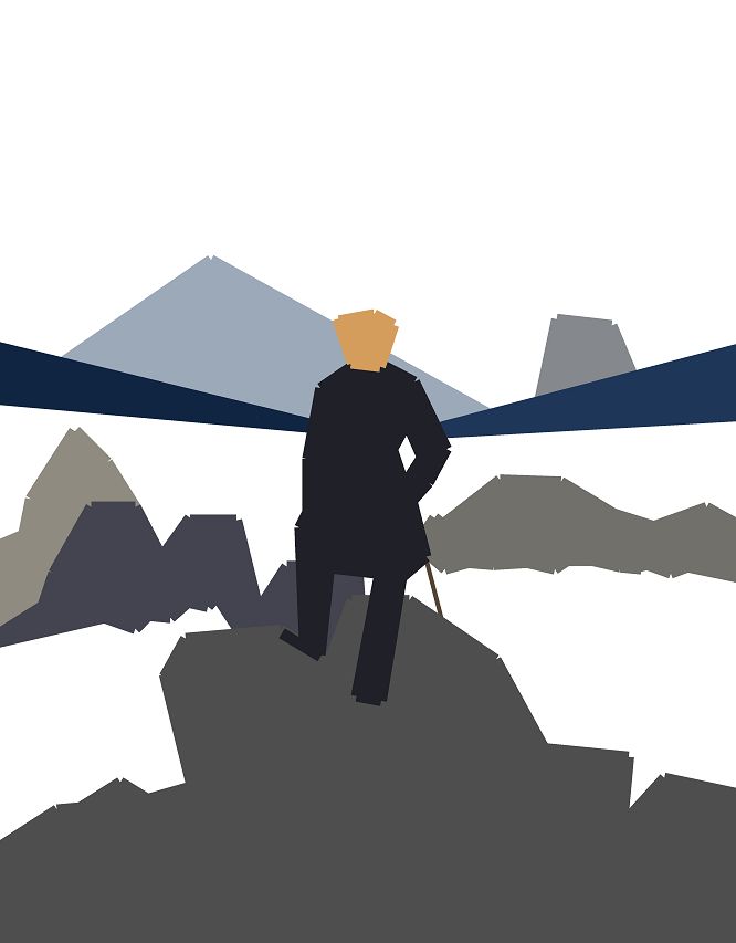 Wanderer über Dem Nebelmeer Wert Caspar David Friedrich – Der Wanderer über dem Nebelmeer